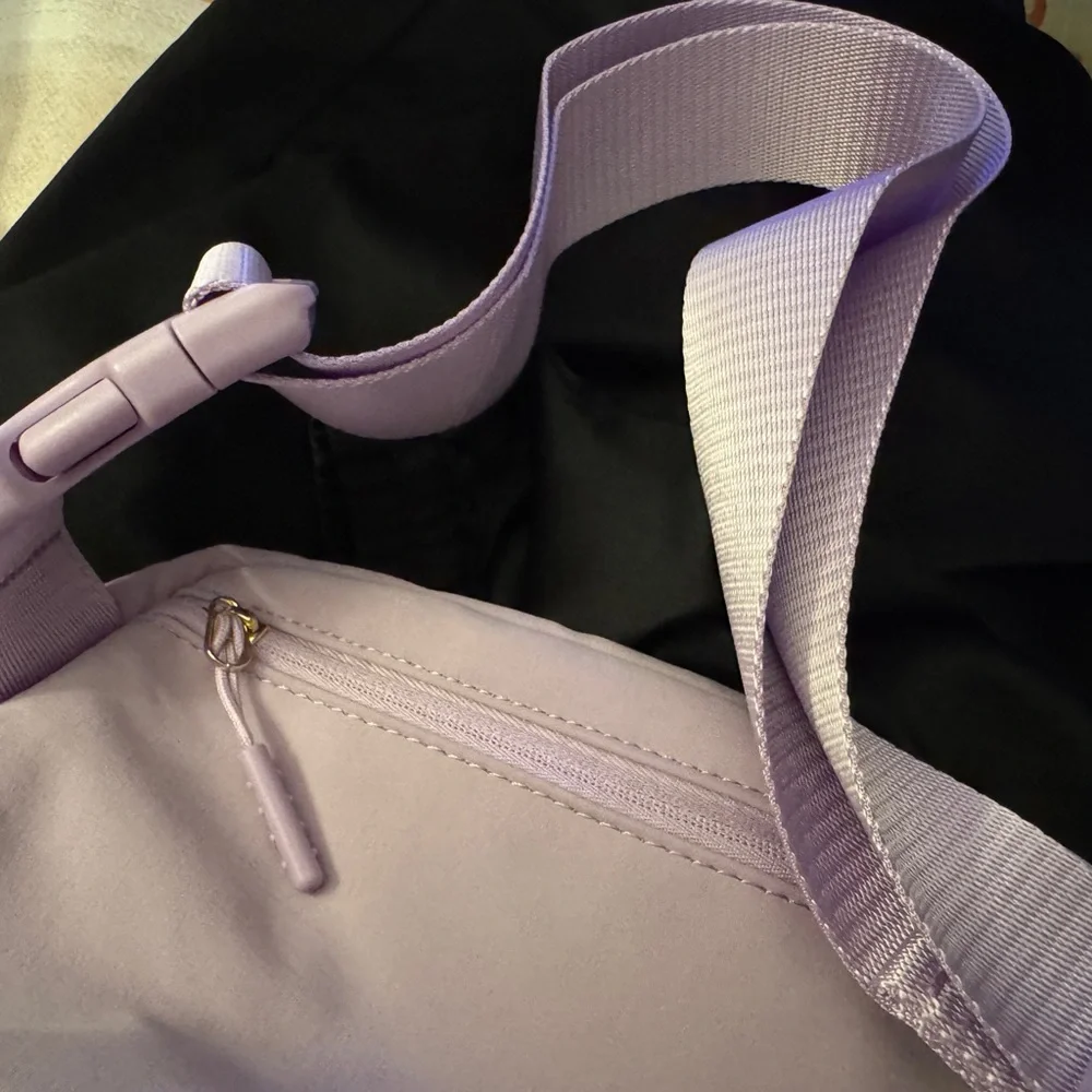 NEW Lavender FANNY Waist Shoulder Pack MONOGRAM “N” 3 inside pockets.